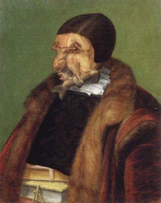 Giuseppe Arcimboldo The jurist oil painting picture